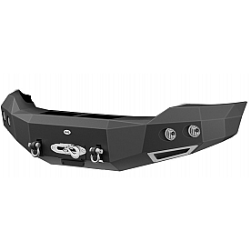 DV8 Bumper Modular 3-Piece Design Type Steel Black - FBFF201