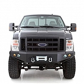 Smittybilt Bumper M1 Series 1-Piece Design Steel Black - 612831