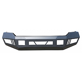 TrailFX TFX Front HD Bumper 1-Piece Design Steel Black - FHDNW001TI