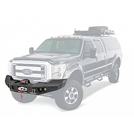 Warn Bumper Ascent 1-Piece Design Steel Black - 100917