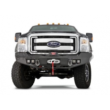 Warn Bumper Ascent 1-Piece Design Steel Black - 100917-1