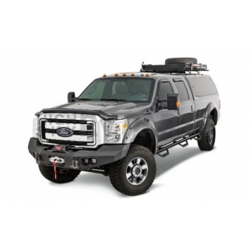 Warn Bumper Ascent 1-Piece Design Steel Black - 100917-2