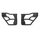 Warn Door - Tubular Lower Half Powder Coated Black Steel Set Of 2 - 103102