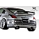 Extreme Dimensions Air Dam Rear Lip Fiberglass Reinforced Plastics Primered Black - 100507