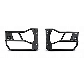 Warn Door - Tubular Lower Half Powder Coated Black Steel Set Of 2 - 103101
