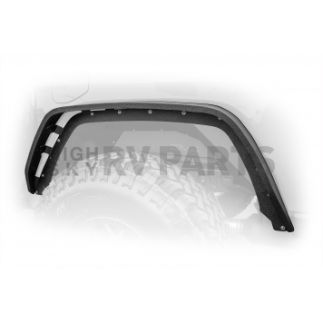 DV8 Fender Flare - Black Steel Powder Coated Set Of 4 - FDGL-01