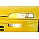 GT Styling Bug Shield - Composilite Clear Fender Eyebrows Only - GT0889C