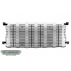 T-Rex Grille Insert - Horizontal Bar Aluminum Black Brushed - 6204933