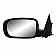 K-Source Exterior Mirror Manual OEM Black Single - 60626C