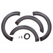 Lund Fender Flare - Black Tri-Flex ABS Textured Thermoplastic Matte Set Of 4 - RX314T