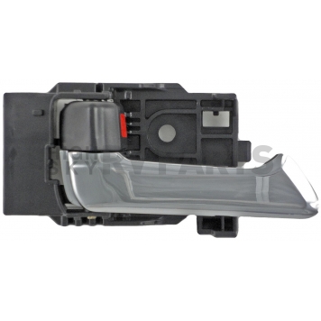 Help! By Dorman Interior Door Handle - Plastic Silver Lever With Black Knob Single - 82002