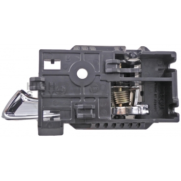 Help! By Dorman Interior Door Handle - Plastic Silver Lever With Black Knob Single - 82002-1