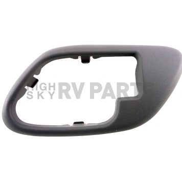 Help! By Dorman Interior Door Handle Bezel - Gray Plastic - 81923
