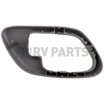 Help! By Dorman Interior Door Handle Bezel - Gray Plastic - 81923-1