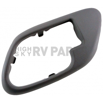 Help! By Dorman Interior Door Handle Bezel - Gray Plastic - 81923-2