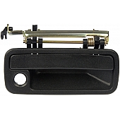 Help! By Dorman Exterior Door Handle - Plastic Black Single - 77127
