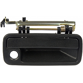 Help! By Dorman Exterior Door Handle - Plastic Black Single - 77127