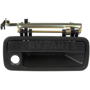 Help! By Dorman Exterior Door Handle - Plastic Black Single - 77127