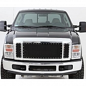 Smittybilt Grille - Black Stainless Steel - 615831