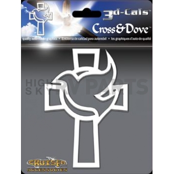Cruiser Decal - Cross And Dove - 83503