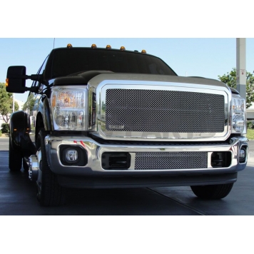 T-Rex Grille Insert - Mesh Stainless Steel Polished - 54546