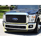 T-Rex Bumper Grille Insert Mesh Powder Coated Black Mild Steel - 52546