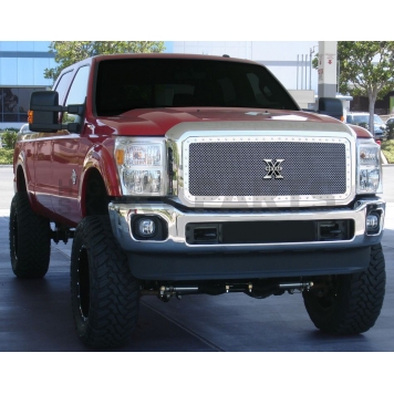 T-Rex Grille Insert - Mesh Stainless Steel Polished - 6715460-4