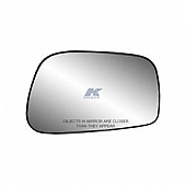 K-Source Exterior Mirror Glass Rectangular Power Single - 80186
