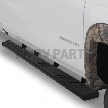 Lund International Running Board Black Powder Coated Steel Stationary - 28565036-2