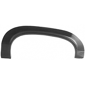 Harwood Fiberglass Extended Wheel Well Opening - Gelcoat Fiberglass Black Set Of 2 - 14700