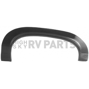 Harwood Fiberglass Extended Wheel Well Opening - Gelcoat Fiberglass Black Set Of 2 - 14700