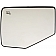 Help! By Dorman Exterior Mirror Glass Rectangular Power Single - 56317