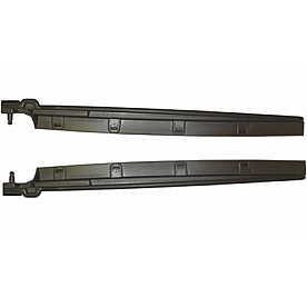 Omix-Ada Soft Top Door Surround Black Driver And Passenger Side - 1230605
