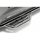 N-Fab Nerf Bar - Truck Wheel to Wheel Polished Stainless Steel Round - HPF99105CC-6-SS