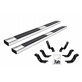 Go Rhino Nerf Bar 6 Inch Stainless Steel Oval - 6862451687PS