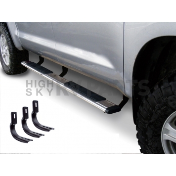 Go Rhino Nerf Bar 5 Inch Stainless Steel Oval - 685451687PS-1