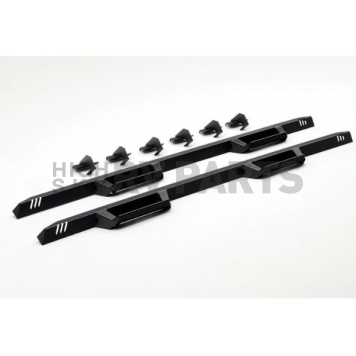 N-Fab Nerf Bar 4 Inch Steel Angular - EXJ194T-TX