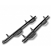 N-Fab Nerf Bar 3 Inch Steel Round - J1980T-GB
