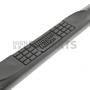 Rugged Ridge Nerf Bar 3 Inch Black Powder Coated Steel - 11591.14-1