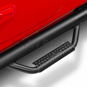 Rugged Ridge Nerf Bar 3 Inch Black Textured Powder Coated Steel - 11596.12-2