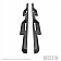 Westin Automotive Nerf Bar 3 Inch Steel Black Textured Powder Coated - 56-14165