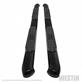 Westin Automotive Nerf Bar 4 Inch Steel Black Textured Powder Coated - 21-24165
