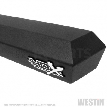 Westin Automotive Nerf Bar 3 Inch Stainless Steel Black Textured Powder Coated - 56-141652-3