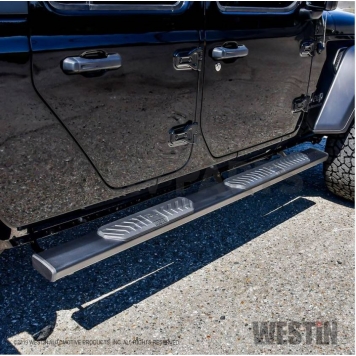 Westin Automotive Nerf Bar 5 Inch Aluminum Black Textured Powder Coated - 28-51325-2
