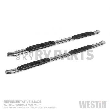 Westin Automotive Nerf Bar 4 Inch Stainless Steel Silver - 21-24160