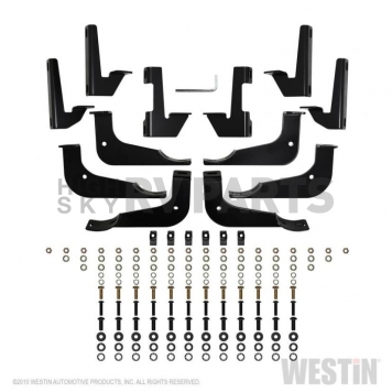 Westin Automotive Nerf Bar 4 Inch Stainless Steel Silver - 21-24160-1