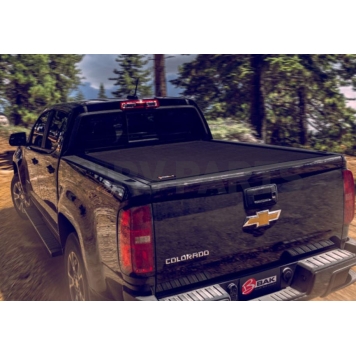 BAK Industries Tonneau Cover Hard Roll-Up Black Matte Aluminum/ Vinyl - 79701-2