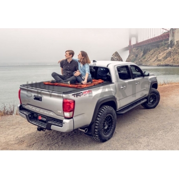 BAK Industries Tonneau Cover Hard Roll-Up Black Matte Aluminum/ Vinyl - 79701-5