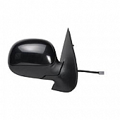 K-Source Exterior Mirror Electric OEM Black Single - 61049F