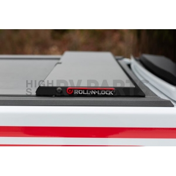 Roll-N-Lock Tonneau Cover Soft Manual Retractable Black Matte Vinyl - LG496M-3